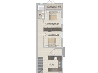 Casa per le vacanze Cala Pi Pianta del piano 35