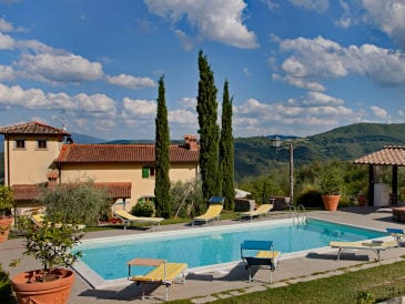 Ferienhaus Villa Casina in der Toskana mit Pool