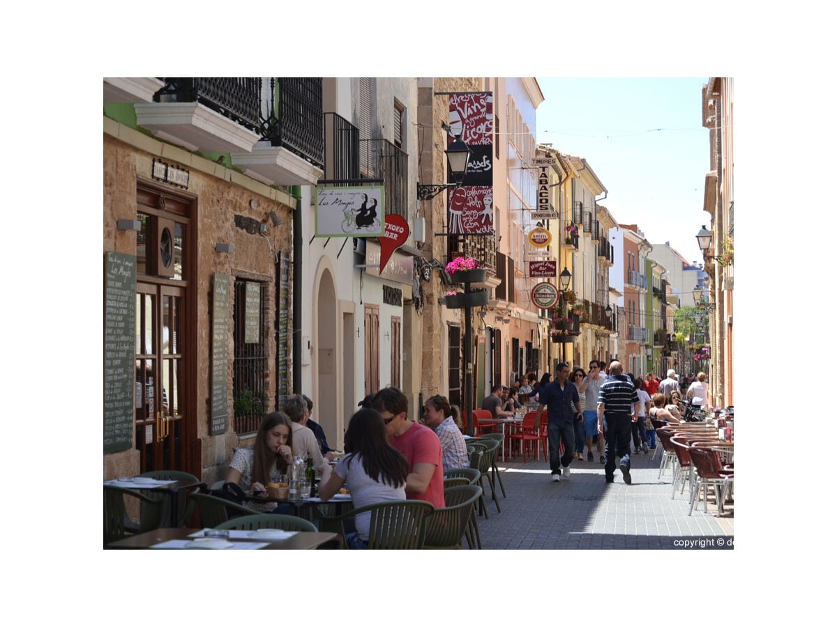 Altstadtgasse in Denia