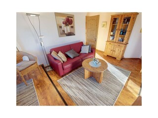 Wohnzimmer mit Erker