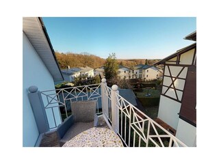 Balkon mit Aussicht
