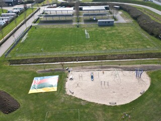 Fußballplatz im Park