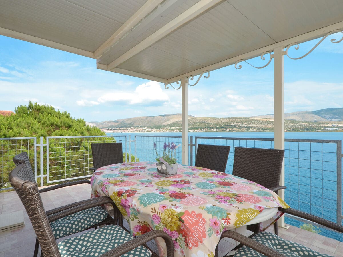 Private Terrasse mit Meerblick