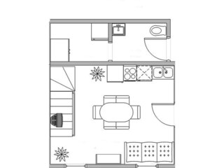 Villa Motovun Grondplan 25