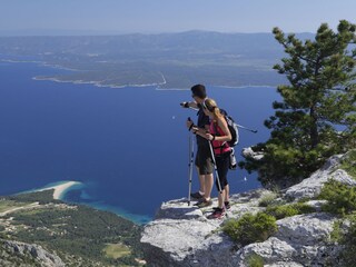 Island-Brac-View of the Zlatni rat beach