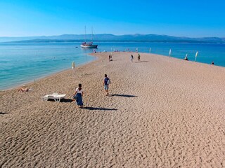 View of the Zlatni rat beach