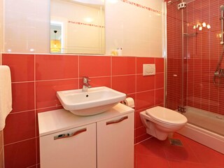 toilete with shower