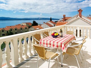 Terrace with sea view