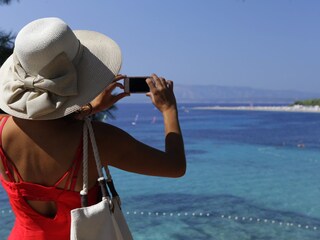 View of the Zlatni rat beach
