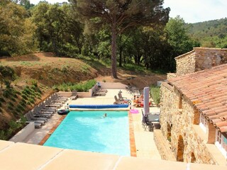 View on Pool from balcony