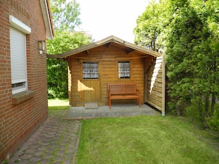 Gartenhaus für Fahrräder