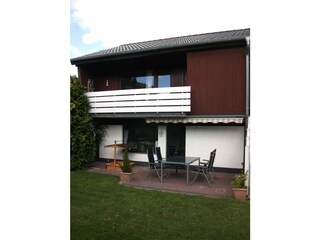 Ansicht von Balkon und Terrasse