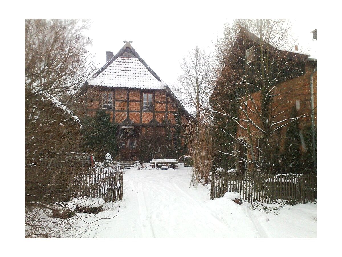 Fachwerkhof Gödringen Winteransicht