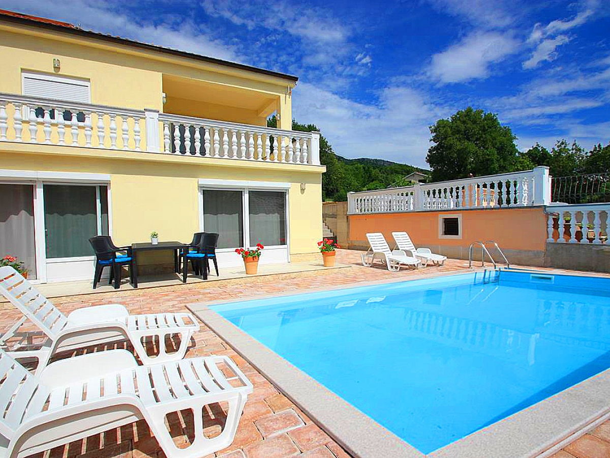 Die Villa Sunshine mit Swimmingpool