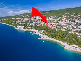 Appartamento per vacanze Crikvenica Registrazione all'aperto 7