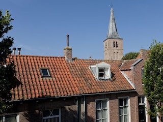 Zuidstraat Domburg mit Kirche