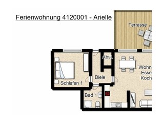 Apartamento de vacaciones Borkum  26