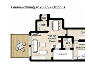 Appartamento per vacanze Borkum  31