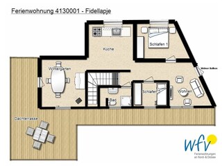 Apartamento de vacaciones Borkum  25