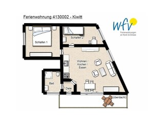 Appartamento per vacanze Borkum  18