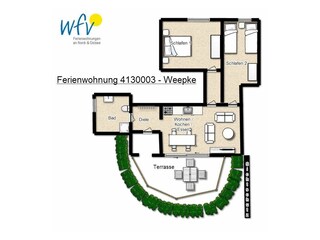 Vakantieappartement Borkum  20