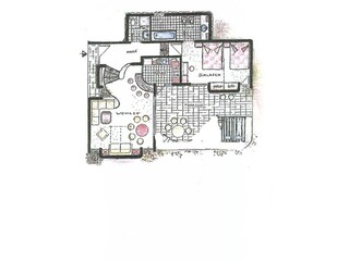 Bungalow Morro Jable Pianta del piano 28