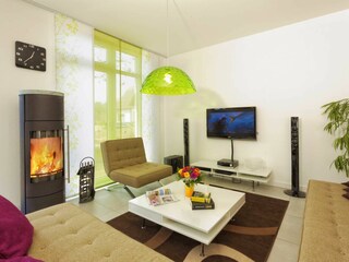 Sitzecke am Kamin