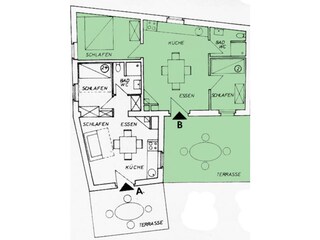 Appartamento per vacanze Ravi Pianta del piano 11