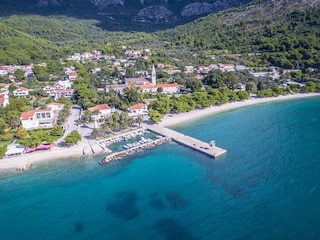 Der schöne Strand von Zaostrog