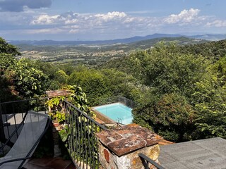 Aussicht von der Terrasse