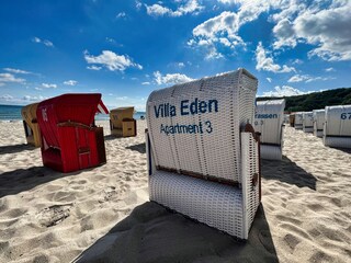 Ihr Strandkorb am Strand