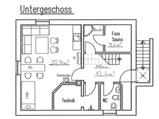 Grundriss Untergeschoss
