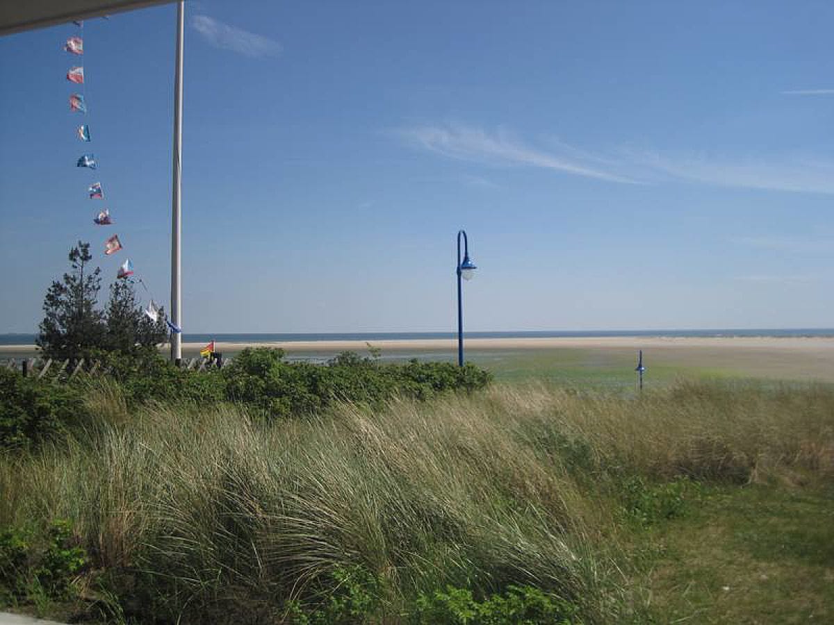 Ausblick über den Strand