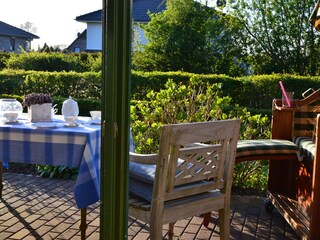 Blick aus dem Wohnzimmer