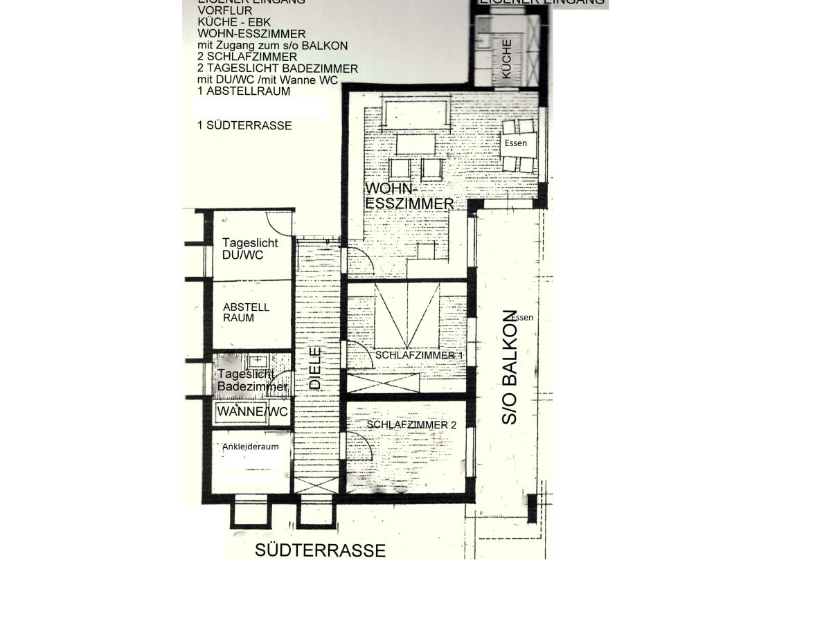 Appartamento per vacanze Hirschegg im Kleinwalsertal Caratteristiche 1