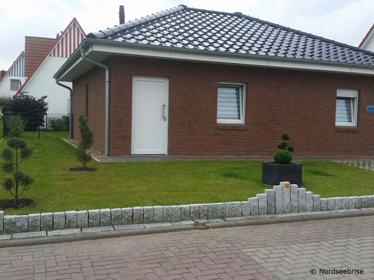 Frontansicht Haus Nordseebrise