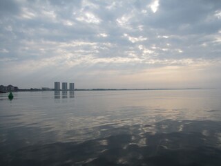 mit dem Boot zum Angeln
