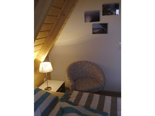 Das Elternschlafzimmer im DG