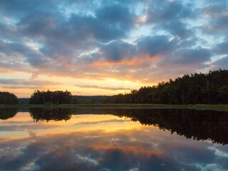 Naturschauspiel an der Müritz.