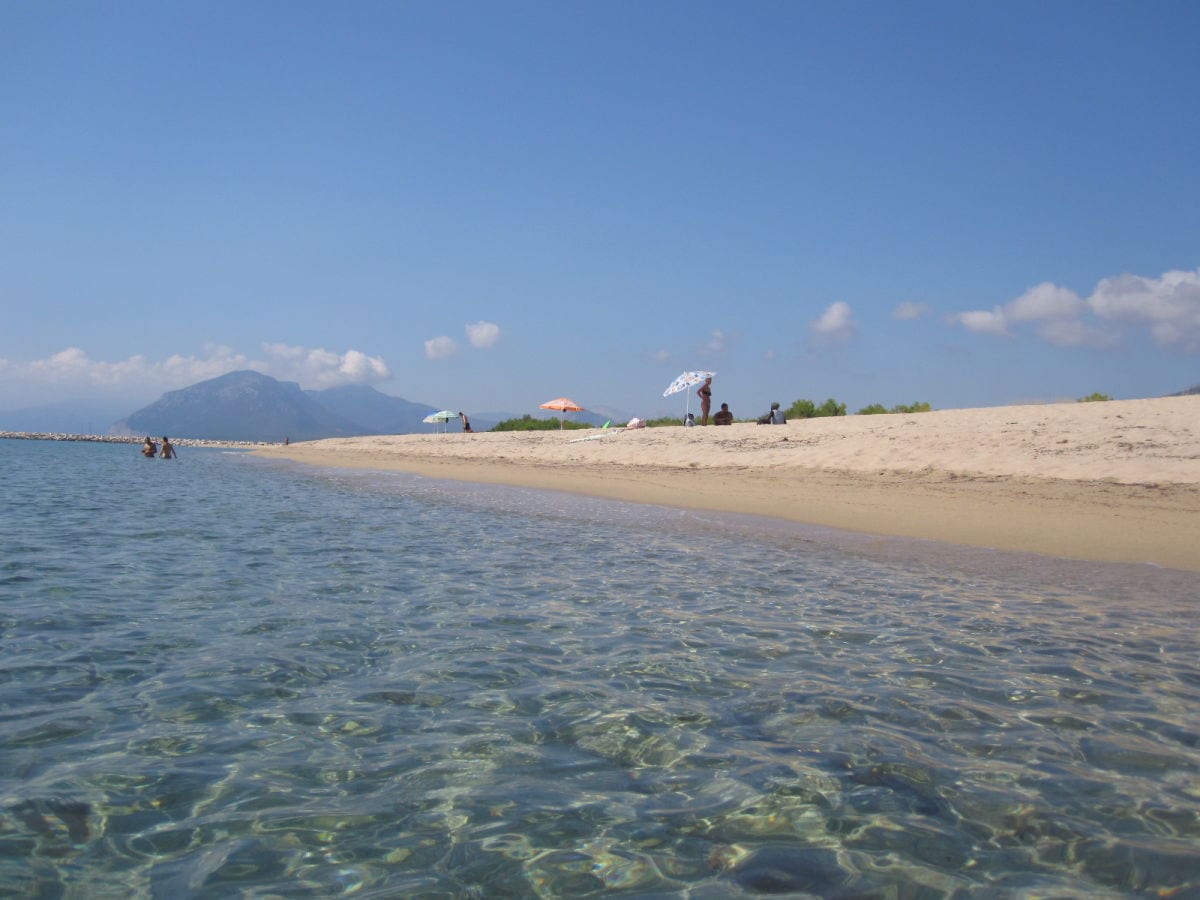 Unser unendlich lange Sandstrand