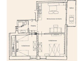 Appartamento per vacanze Lana Pianta del piano 21