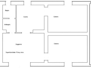 Apartamento de vacaciones Caldana Plano de planta 41
