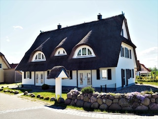 Ferienhaus Ostseetraum Eingang rechts