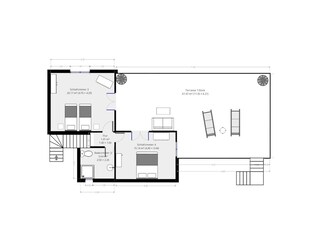 Villa Pitsidia Plano de planta 41