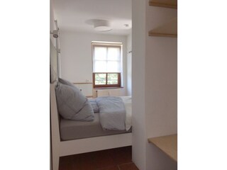 Schlafzimmer mit Ausblick