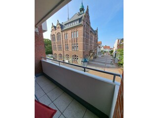 Ferienwohnung Bäumer-Blick auf das historische Rathaus