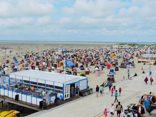 Strandleben auf Borkum