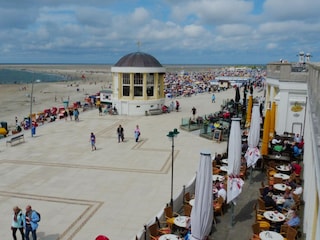 Borkum - Musikpavillon mit neuer Promenade