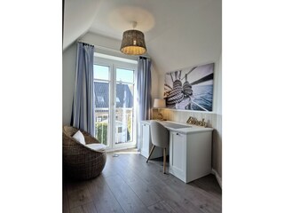 Mobile Office Schlafzimmer Oberhüs 1. OG Segelkoje 2025