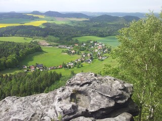 Blick vom Zschirnstein